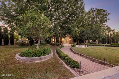 Set on an expansive acre-plus lot within Hidden Paradise--a on Camelback Golf Club in Arizona - for sale on GolfHomes.com, golf home, golf lot