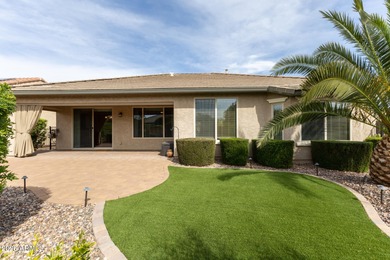 EXPLORE RESORT LIVING IN ARIZONA!! Classy Newport model, fully on Poston Butte Golf Club in Arizona - for sale on GolfHomes.com, golf home, golf lot