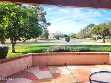 Sought-after expanded Carefree model overlooking the 7th hole of on  in Arizona - for sale on GolfHomes.com, golf home, golf lot