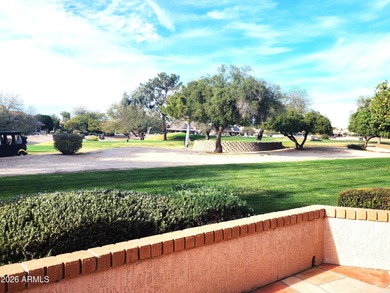 Sought-after expanded Carefree model overlooking the 7th hole of on  in Arizona - for sale on GolfHomes.com, golf home, golf lot