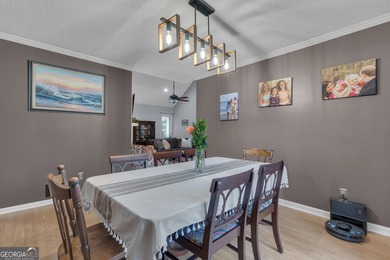 From sunsets over the fairway to your own private backyard oasis on Canongate At Flat Creek Club in Georgia - for sale on GolfHomes.com, golf home, golf lot