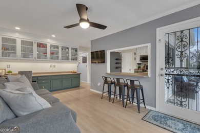 From sunsets over the fairway to your own private backyard oasis on Canongate At Flat Creek Club in Georgia - for sale on GolfHomes.com, golf home, golf lot