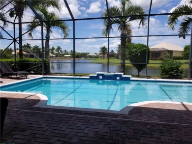 Arguably the finest view in Riverwind, showcasing a serene vista on Oak Harbor Country Club in Florida - for sale on GolfHomes.com, golf home, golf lot