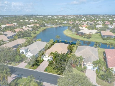 Arguably the finest view in Riverwind, showcasing a serene vista on Oak Harbor Country Club in Florida - for sale on GolfHomes.com, golf home, golf lot