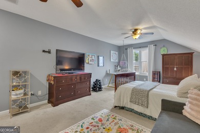 From sunsets over the fairway to your own private backyard oasis on Canongate At Flat Creek Club in Georgia - for sale on GolfHomes.com, golf home, golf lot