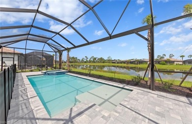 New construction Stellar plan with water views - AVAILABLE NOW! on Valencia Golf and Country Club in Florida - for sale on GolfHomes.com, golf home, golf lot