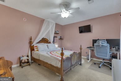 From sunsets over the fairway to your own private backyard oasis on Canongate At Flat Creek Club in Georgia - for sale on GolfHomes.com, golf home, golf lot