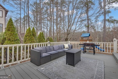From sunsets over the fairway to your own private backyard oasis on Canongate At Flat Creek Club in Georgia - for sale on GolfHomes.com, golf home, golf lot