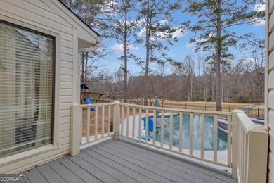 From sunsets over the fairway to your own private backyard oasis on Canongate At Flat Creek Club in Georgia - for sale on GolfHomes.com, golf home, golf lot