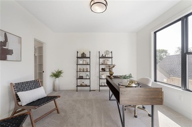 Discover modern, low-maintenance living in this stunning 1 on The Golf Club of Kansas in Kansas - for sale on GolfHomes.com, golf home, golf lot