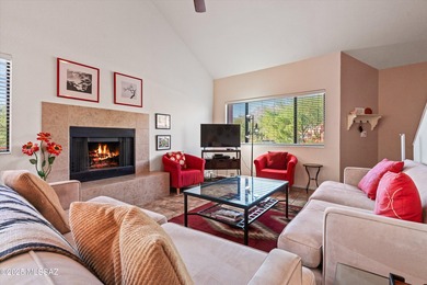 Spacious fully furnished 2 story (Rose Unit) at the very back of on The Lodge at Ventana Canyon - Canyon  in Arizona - for sale on GolfHomes.com, golf home, golf lot