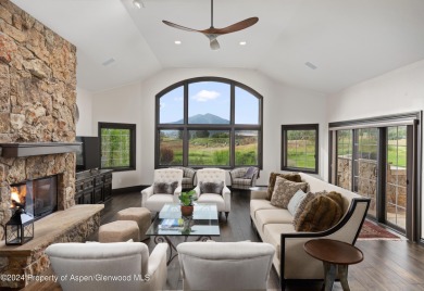 A luxurious mountain home in a park-like setting in the gated on Aspen Glen Club in Colorado - for sale on GolfHomes.com, golf home, golf lot