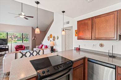 Spacious fully furnished 2 story (Rose Unit) at the very back of on The Lodge at Ventana Canyon - Canyon  in Arizona - for sale on GolfHomes.com, golf home, golf lot