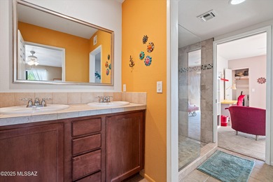 Spacious fully furnished 2 story (Rose Unit) at the very back of on The Lodge at Ventana Canyon - Canyon  in Arizona - for sale on GolfHomes.com, golf home, golf lot