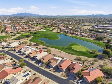 Golf course and water views set the stage for this upgraded 3 on Sundance Golf Club in Arizona - for sale on GolfHomes.com, golf home, golf lot