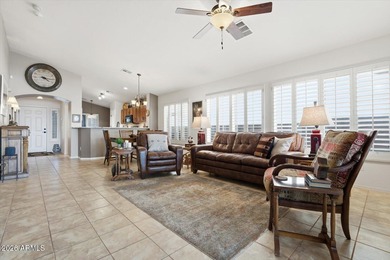 Golf course and water views set the stage for this upgraded 3 on Sundance Golf Club in Arizona - for sale on GolfHomes.com, golf home, golf lot