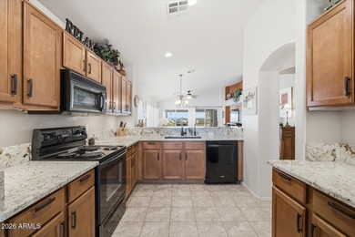 Golf course and water views set the stage for this upgraded 3 on Sundance Golf Club in Arizona - for sale on GolfHomes.com, golf home, golf lot