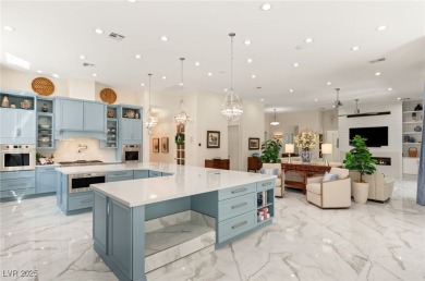 Welcome to this breathtaking semi-custom Christopher Home on Southern Highlands Golf Club in Nevada - for sale on GolfHomes.com, golf home, golf lot