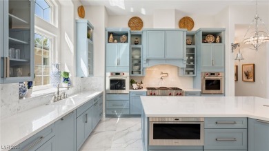 Welcome to this breathtaking semi-custom Christopher Home on Southern Highlands Golf Club in Nevada - for sale on GolfHomes.com, golf home, golf lot