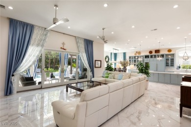 Welcome to this breathtaking semi-custom Christopher Home on Southern Highlands Golf Club in Nevada - for sale on GolfHomes.com, golf home, golf lot