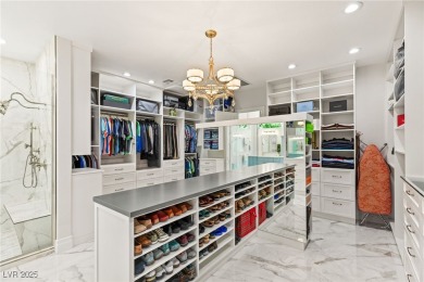 Welcome to this breathtaking semi-custom Christopher Home on Southern Highlands Golf Club in Nevada - for sale on GolfHomes.com, golf home, golf lot