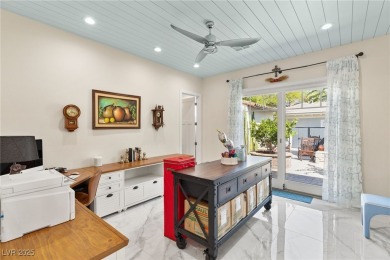 Welcome to this breathtaking semi-custom Christopher Home on Southern Highlands Golf Club in Nevada - for sale on GolfHomes.com, golf home, golf lot
