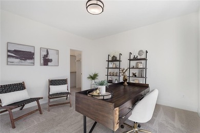 Discover modern, low-maintenance luxury living in this stunning on The Golf Club of Kansas in Kansas - for sale on GolfHomes.com, golf home, golf lot