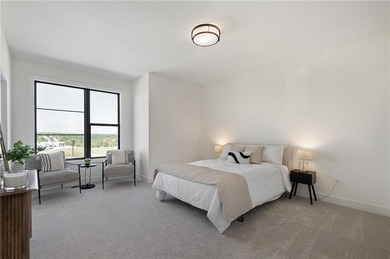 Discover modern, low-maintenance luxury living in this stunning on The Golf Club of Kansas in Kansas - for sale on GolfHomes.com, golf home, golf lot