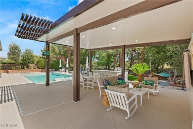 Welcome to this breathtaking semi-custom Christopher Home on Southern Highlands Golf Club in Nevada - for sale on GolfHomes.com, golf home, golf lot