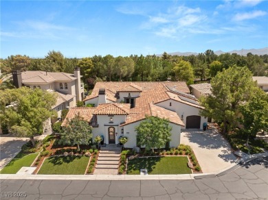 Welcome to this breathtaking semi-custom Christopher Home on Southern Highlands Golf Club in Nevada - for sale on GolfHomes.com, golf home, golf lot