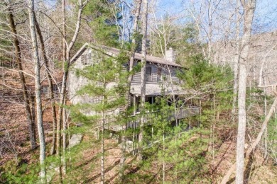 This Big Canoe Plummer cabin showstopper has 3 BR & 2.5 BA (with on Big Canoe Golf Club - Cherokee in Georgia - for sale on GolfHomes.com, golf home, golf lot