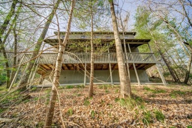 This Big Canoe Plummer cabin showstopper has 3 BR & 2.5 BA (with on Big Canoe Golf Club - Cherokee in Georgia - for sale on GolfHomes.com, golf home, golf lot