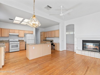 Enjoy this spacious 2-bed, 2.5 bath, 2,630 sqft Vistoso model on The Views Golf Club in Arizona - for sale on GolfHomes.com, golf home, golf lot