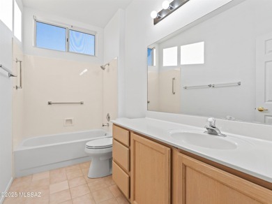 Enjoy this spacious 2-bed, 2.5 bath, 2,630 sqft Vistoso model on The Views Golf Club in Arizona - for sale on GolfHomes.com, golf home, golf lot