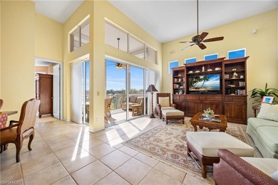 Perched high above it all, this rare end-unit penthouse offers on Pelican Marsh Golf Club in Florida - for sale on GolfHomes.com, golf home, golf lot