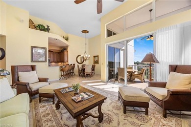 Perched high above it all, this rare end-unit penthouse offers on Pelican Marsh Golf Club in Florida - for sale on GolfHomes.com, golf home, golf lot