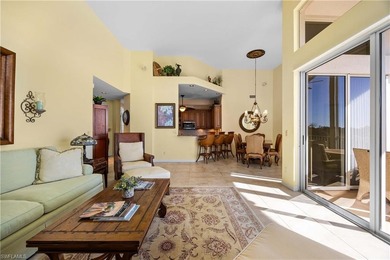 Perched high above it all, this rare end-unit penthouse offers on Pelican Marsh Golf Club in Florida - for sale on GolfHomes.com, golf home, golf lot