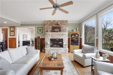 COMFORTABLE OPEN-CONCEPT LIVING.  WELL-APPOINTED HOME on Big Canoe Golf Club - Cherokee in Georgia - for sale on GolfHomes.com, golf home, golf lot