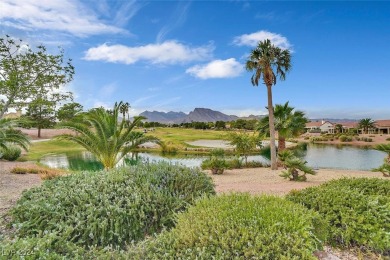 Discover your dream home with stunning golf and mountain views on Palm Valley Golf Course in Nevada - for sale on GolfHomes.com, golf home, golf lot