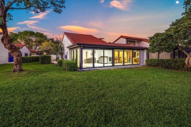 Modern masterpiece model home belonging to builder with the on Boca Lago Golf and Country Club in Florida - for sale on GolfHomes.com, golf home, golf lot