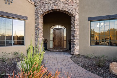 Experience relaxed desert living wrapped in timeless elegance on Desert Mountain Golf Club - Renegade Course in Arizona - for sale on GolfHomes.com, golf home, golf lot