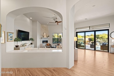 Experience relaxed desert living wrapped in timeless elegance on Desert Mountain Golf Club - Renegade Course in Arizona - for sale on GolfHomes.com, golf home, golf lot