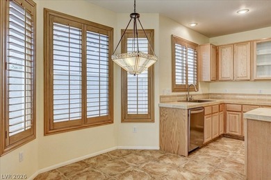 Well-loved one-story home in the guard-gated golf community of on Rhodes Ranch Golf Club in Nevada - for sale on GolfHomes.com, golf home, golf lot