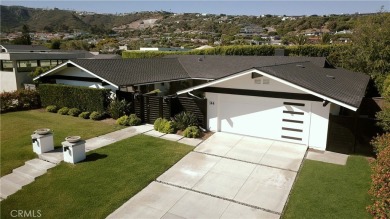Embodying classic mid-century California architecture, this on Monarch Beach Golf Links in California - for sale on GolfHomes.com, golf home, golf lot