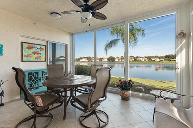 Spectacular lake and golf course views are featured in this on Worthington Country Club in Florida - for sale on GolfHomes.com, golf home, golf lot