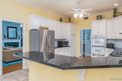 Call quickly to tour this absolutely BEAUTIFUL 5-bedroom, 3 on Wynlakes Golf and Country Club in Alabama - for sale on GolfHomes.com, golf home, golf lot