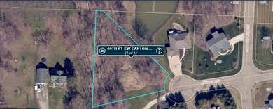 This cul-de-sac lot offers nearly 3/4 of an acre and a view of on Spring Valley Golf Course in Ohio - for sale on GolfHomes.com, golf home, golf lot