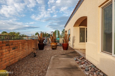 Experience luxury living in this beautifully remodeled 2-bedroom on Pueblo Del Sol Country Club in Arizona - for sale on GolfHomes.com, golf home, golf lot