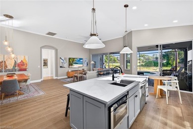 Beautifully updated single-family home in the sought-after on Pelican Sound Golf and River Club in Florida - for sale on GolfHomes.com, golf home, golf lot