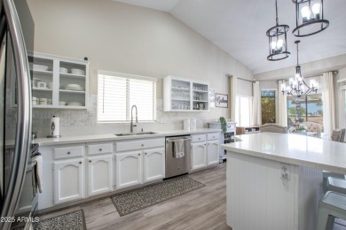 Discover the Augusta, a beautifully updated 2-bed, 2-bath home on Eagles Nest at Pebble Creek in Arizona - for sale on GolfHomes.com, golf home, golf lot